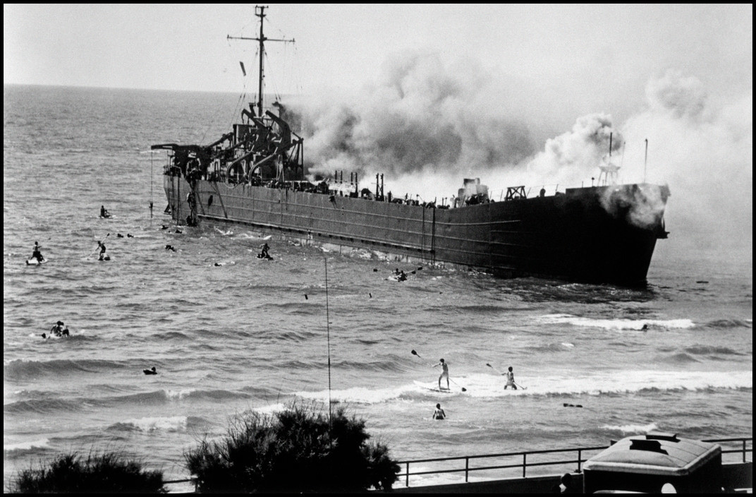 The Altalena Burning
