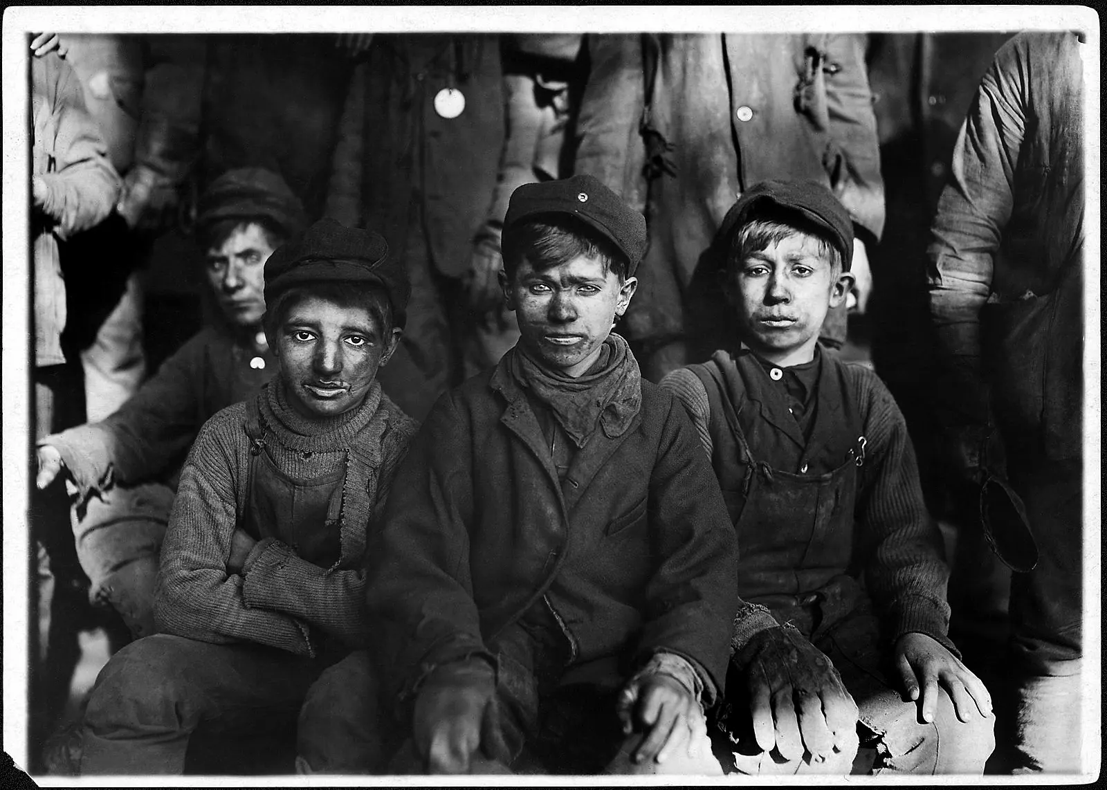 Group of Breaker Boys, Smallest is Sam Belloma