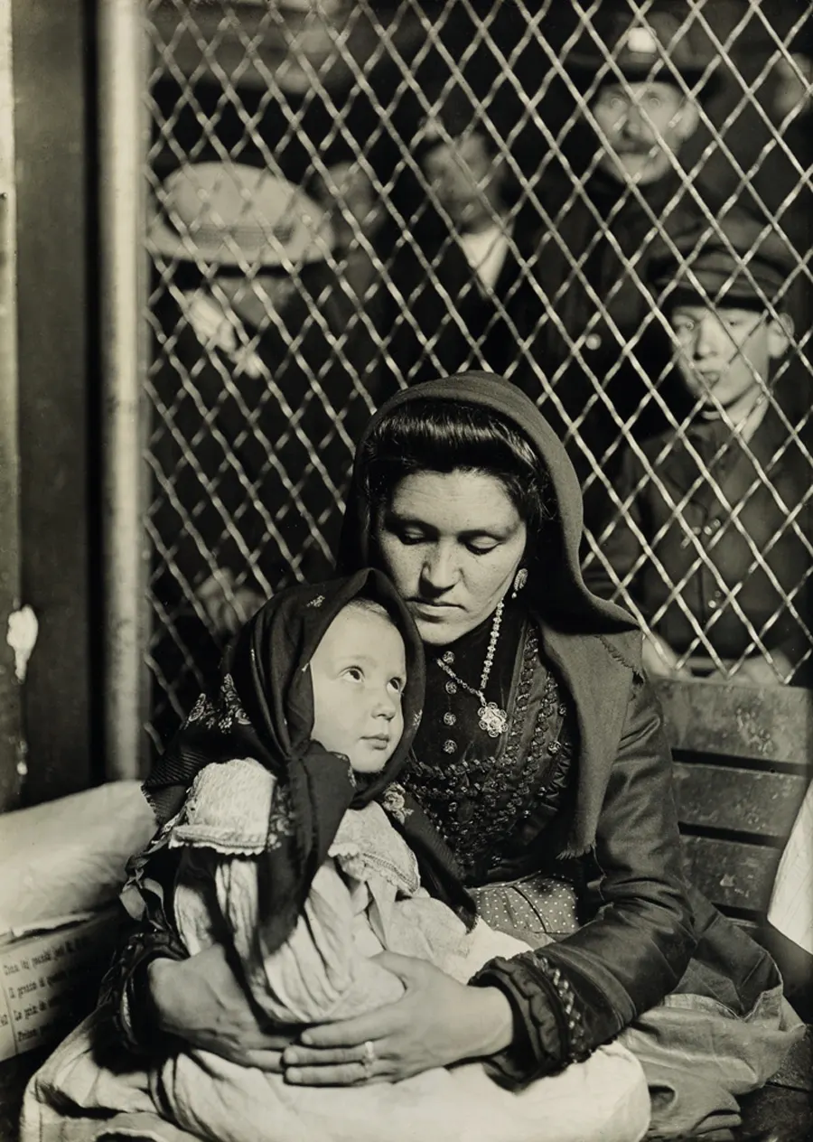 Mother and Child, Ellis Island