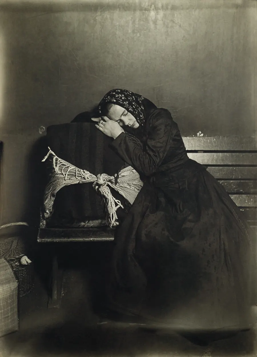 Slavic Immigrant at Ellis Island